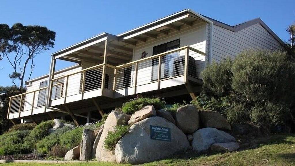 Kingfisher Cottage Direkt am Strand in der Bay of Fires in Tasmanien