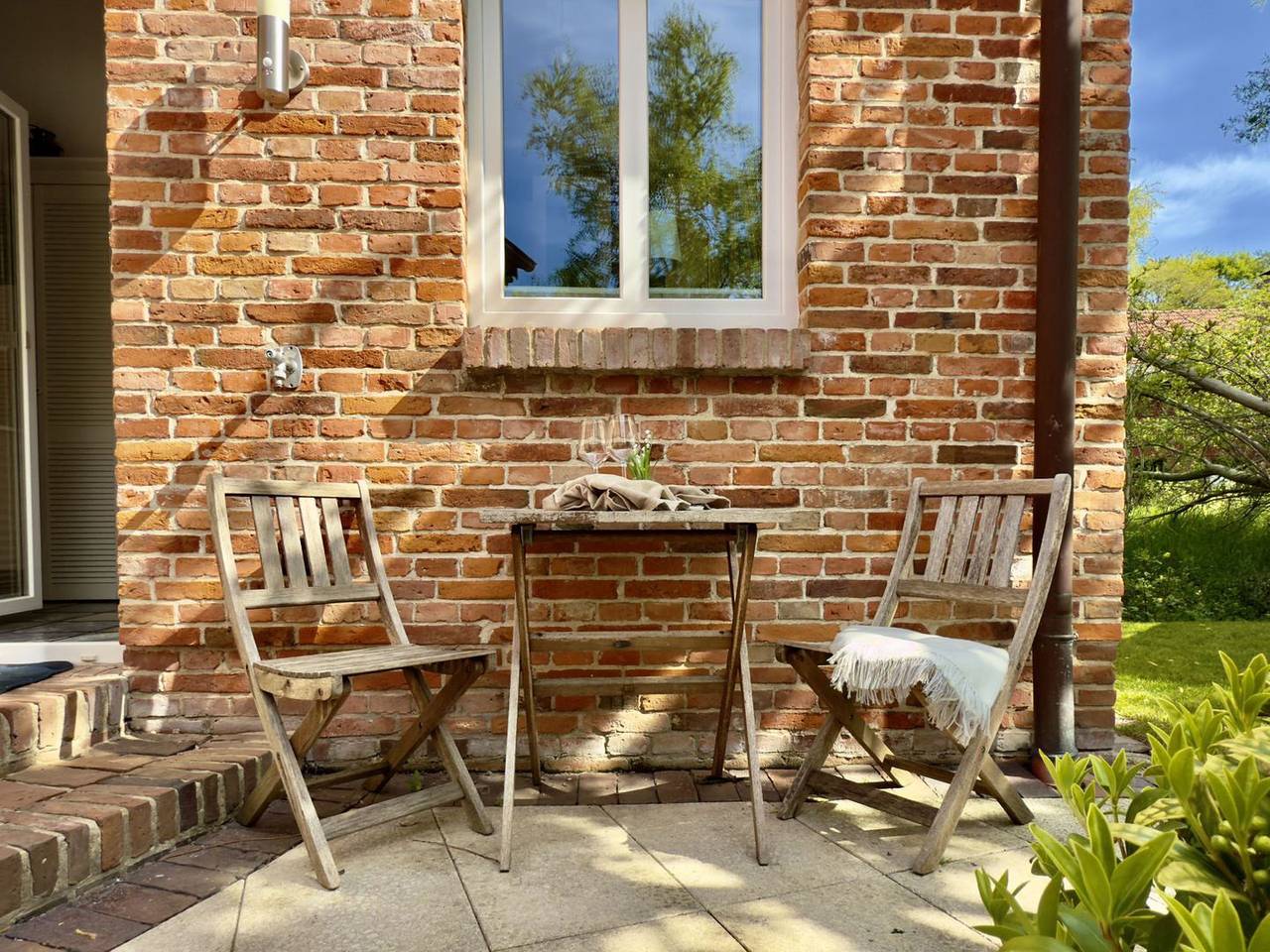 "Dat Fischerhus – Idyllische Auszeit im Grünen mit Terrasse & Strandkorb!" in Horumersiel, Wangerland