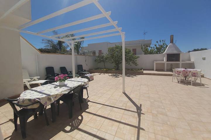 Maison de vacances pour 8 personnes, avec balcon et jardin à Lido Pizzo