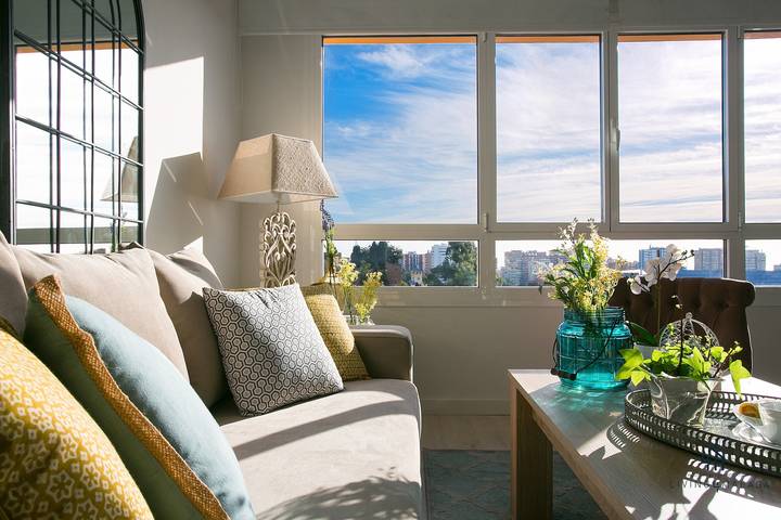 Location de vacances pour 4 personnes, avec Vue sur l’océan dans Malaga Centro Historico