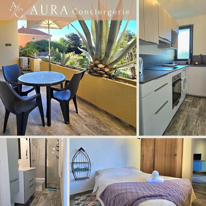 Gîte pour 2 personnes, avec jardin et vue dans Gare De Bandol - 2