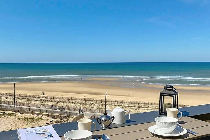 Gîte pour 4 personnes, avec balcon dans Plage Sud (Lacanau Océan)