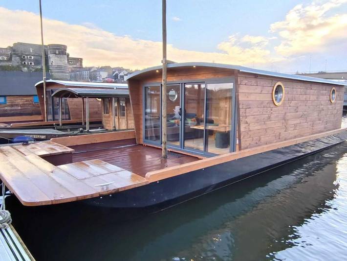 Bateau pour 2 personnes, avec terrasse et vue dans les Pays de la Loire - 4