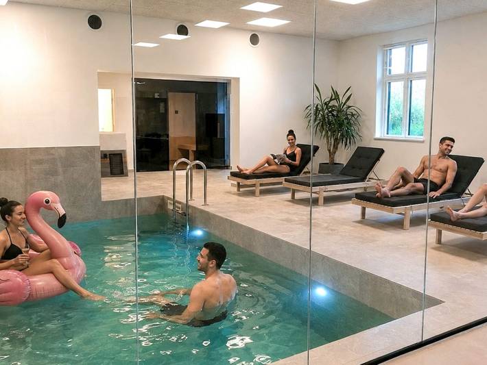 Ferienhaus für 38 Personen, mit Whirlpool und Terrasse sowie Garten und Pool in Apenrade - 2