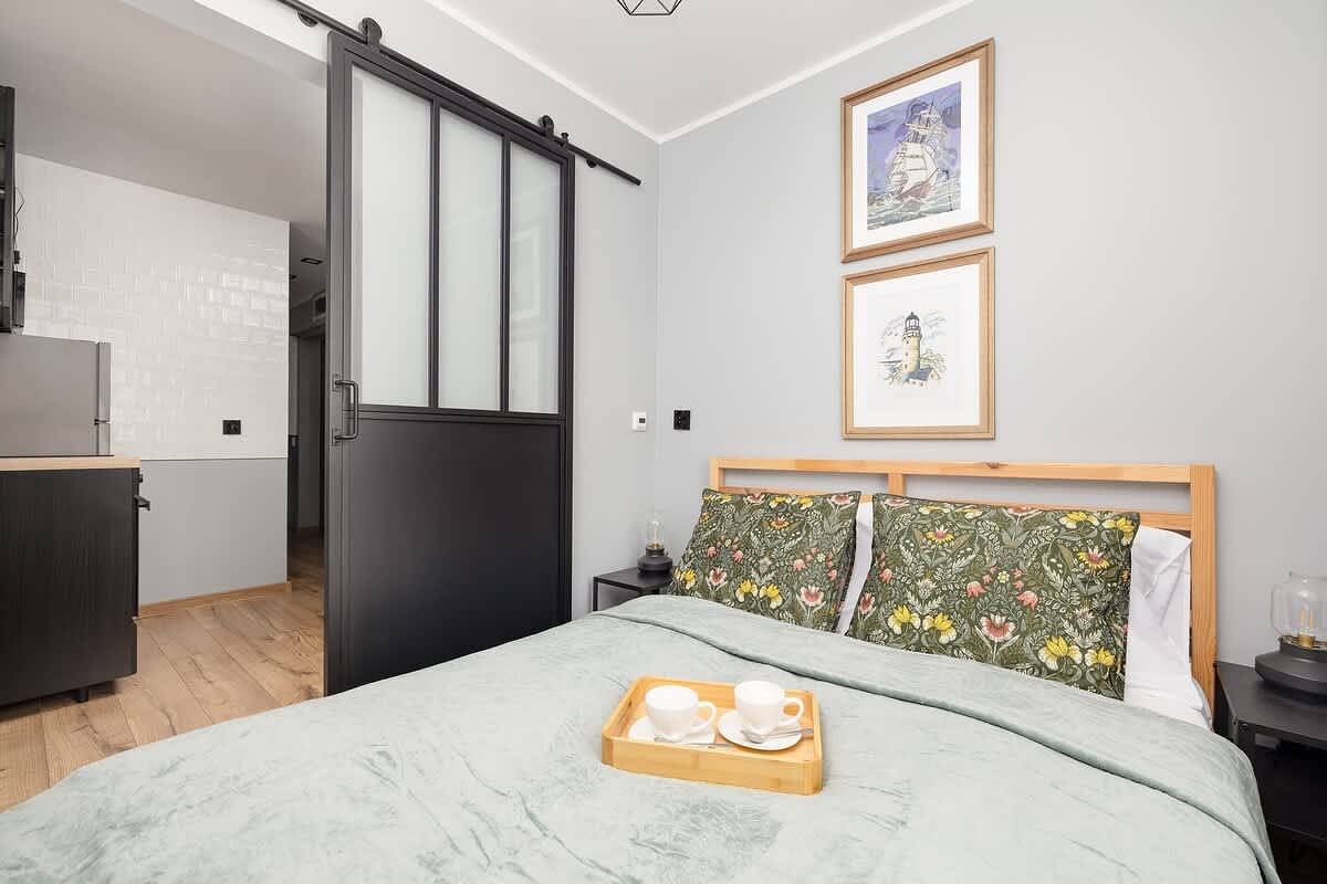 Ganze Wohnung, Stylish Apartment | Place to Work | 500 m to the Beach in Dziwnów, Baltic Sea Pomerania