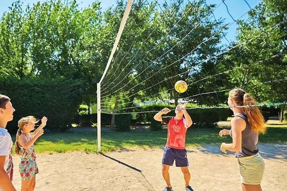 Camping Domaine du Cros d'Auzon **** - Mobile Home Premium 4 Rooms 6/7 People Air Conditioning + Tv in Vogüé, Ardèche