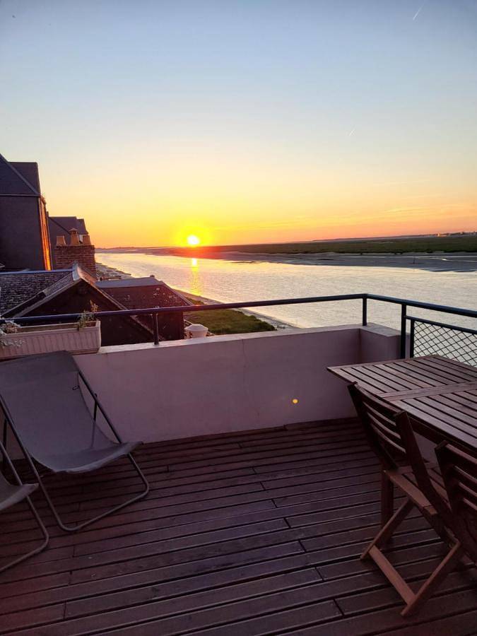 Appartement entier, Vue et terrasse panoramique sur la Baie de Somme in Saint-Valery-sur-Somme, Région d'Abbeville