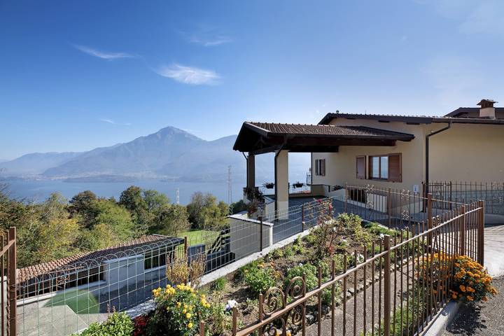 Agriturismo voor 4 personen, met Balkon en Uitzicht op het meer