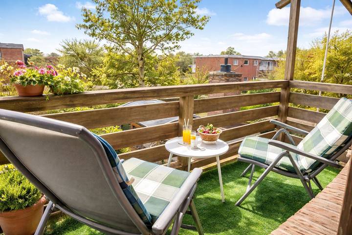 Ferienwohnung für 3 Personen, mit Balkon in Horumersiel
