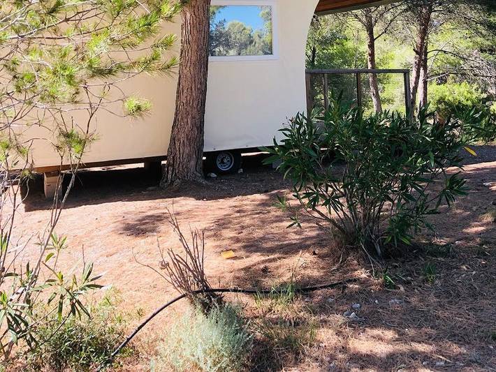 Camping pour 2 personnes, avec bassin pour enfant dans l' Aude - 2