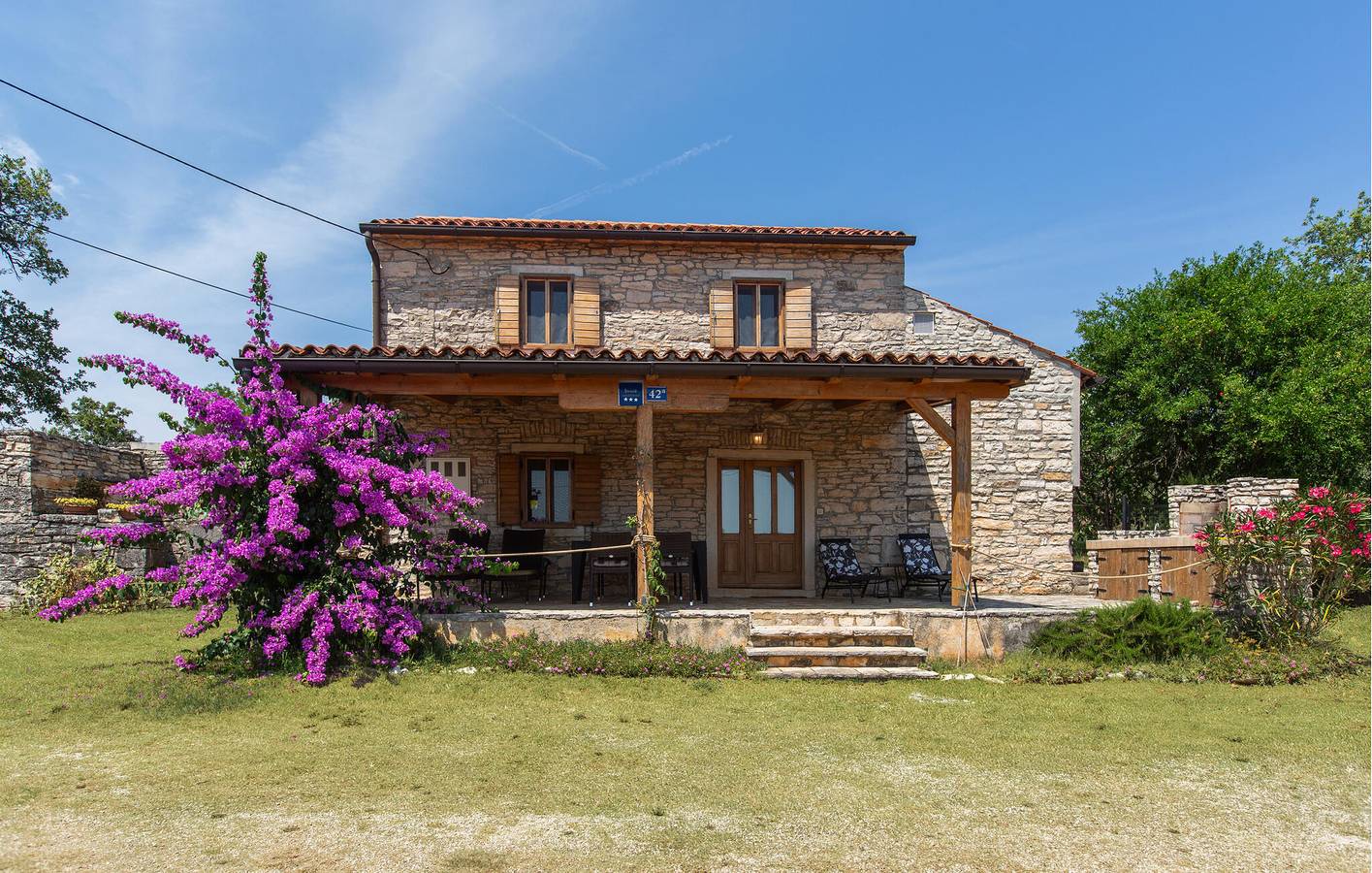 Casa vacanza per 4 persone con terrazza in Plovania, Umago e dintorni