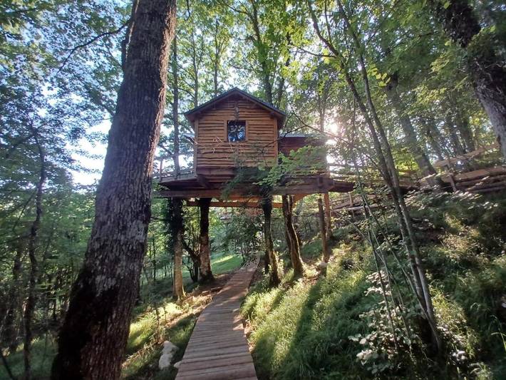 Hôtel pour 2 personnes, avec Terrasse et Vue à Roncevaux