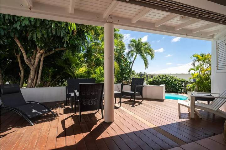 Location de vacances pour 8 personnes, avec piscine ainsi que jardin et vue dans Golf international de Saint François - 3