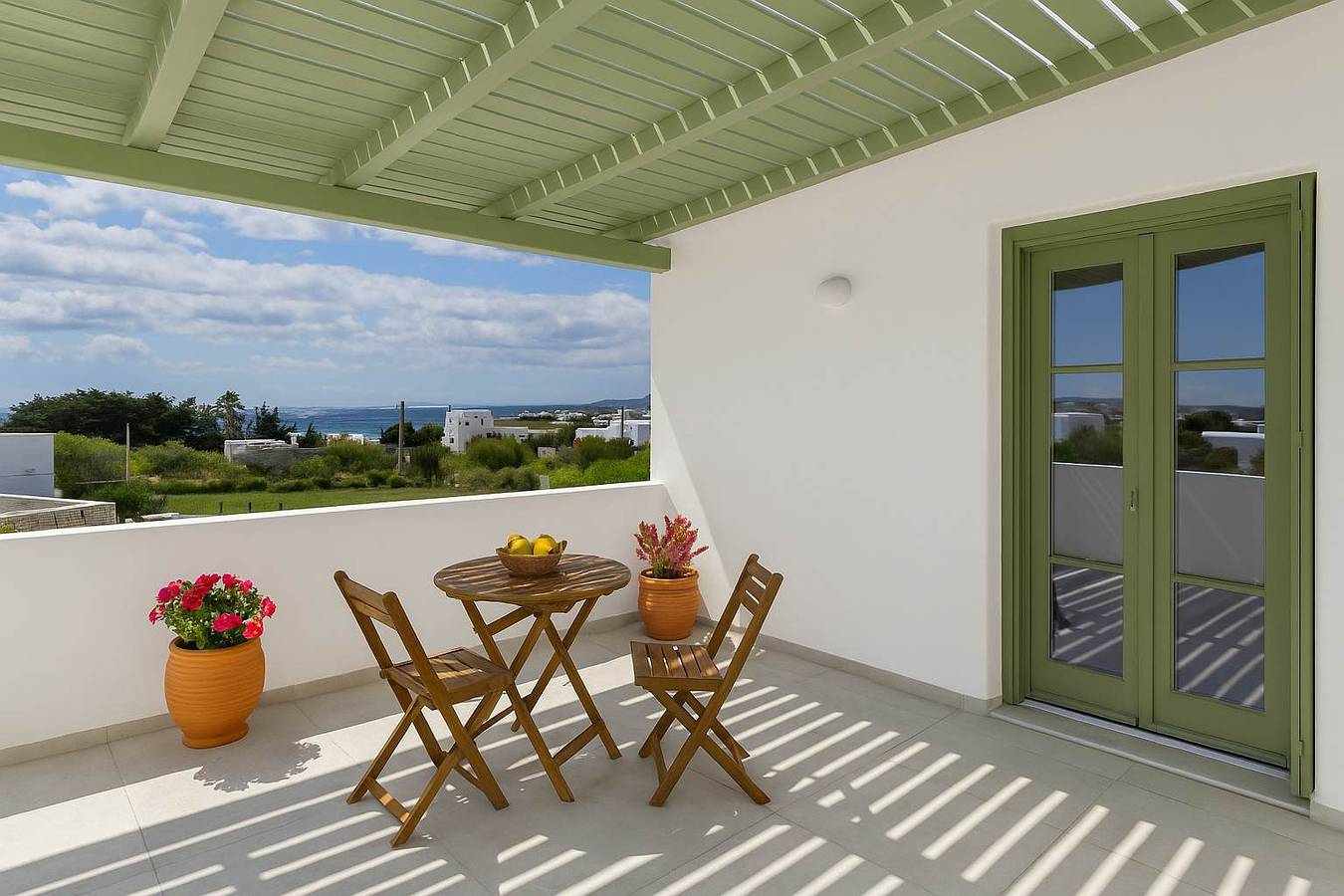 Ferienhaus für 5 Personen mit Balkon/Terrasse in Ampelas, Paros