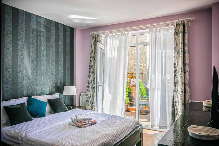 Gîte pour 5 personnes, avec balcon et vue à Sinaia