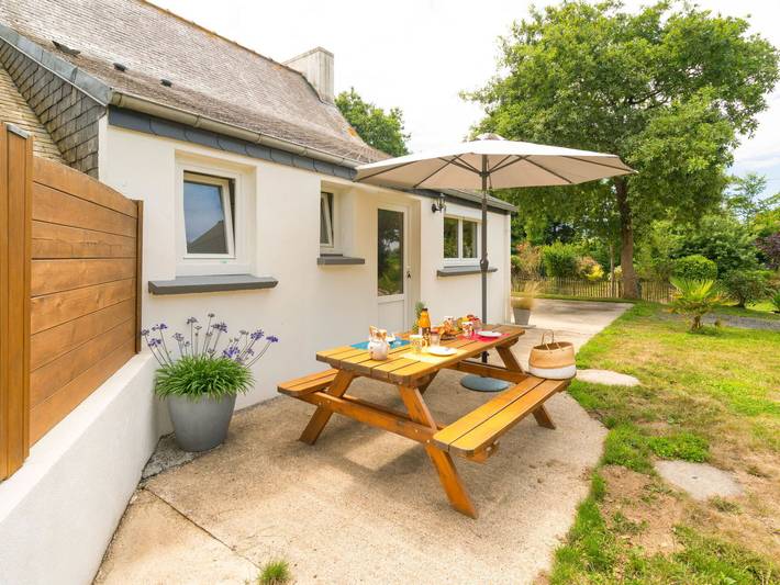 Maison de vacances pour 4 personnes, avec jardin à Pouldreuzic