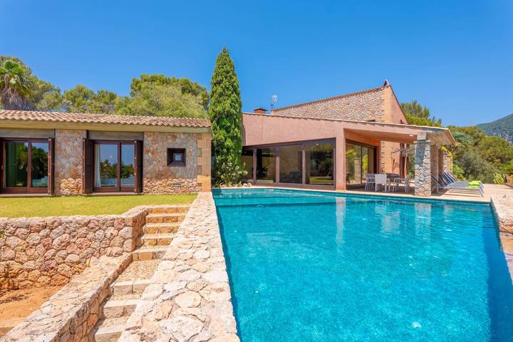 Casa de vacaciones para 8 personas, con Terraza en Buñola