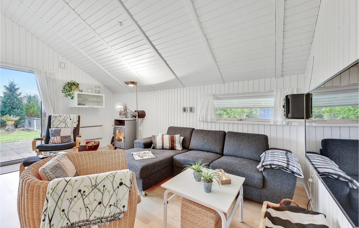 Ferienhaus für 5 Personen mit Terrasse in Skjern, Ringkøbing Fjord