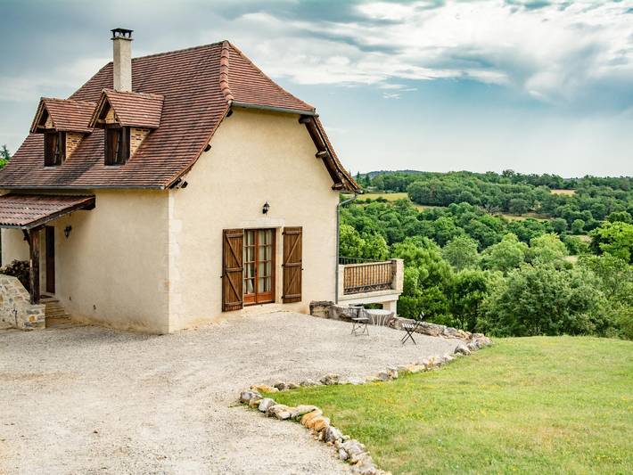 Casa de vacaciones para 4 personas con jardín in Cajarc, Quercy