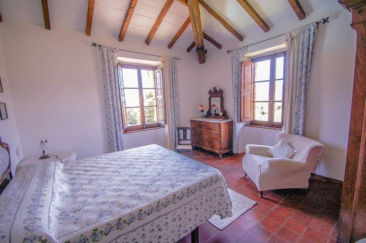 House with private pool at 2,8 km from Castiglione di Garfagnana. Panoramic view in Villa Collemandina, Garfagnana