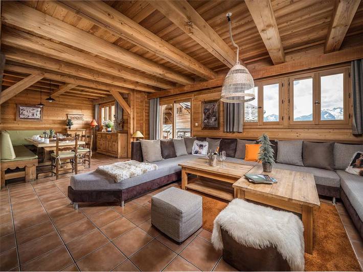 Chalet pour 14 personnes, avec sauna et balcon - 1