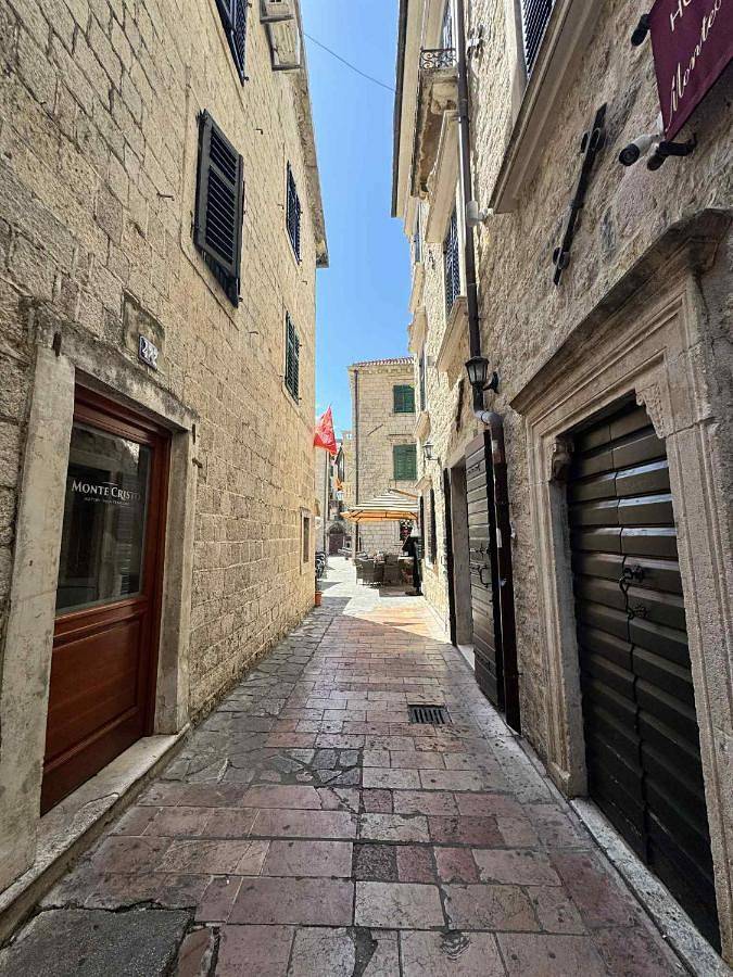 Apartament wakacyjny dla 4 osób, z widok i ogród w Kotor