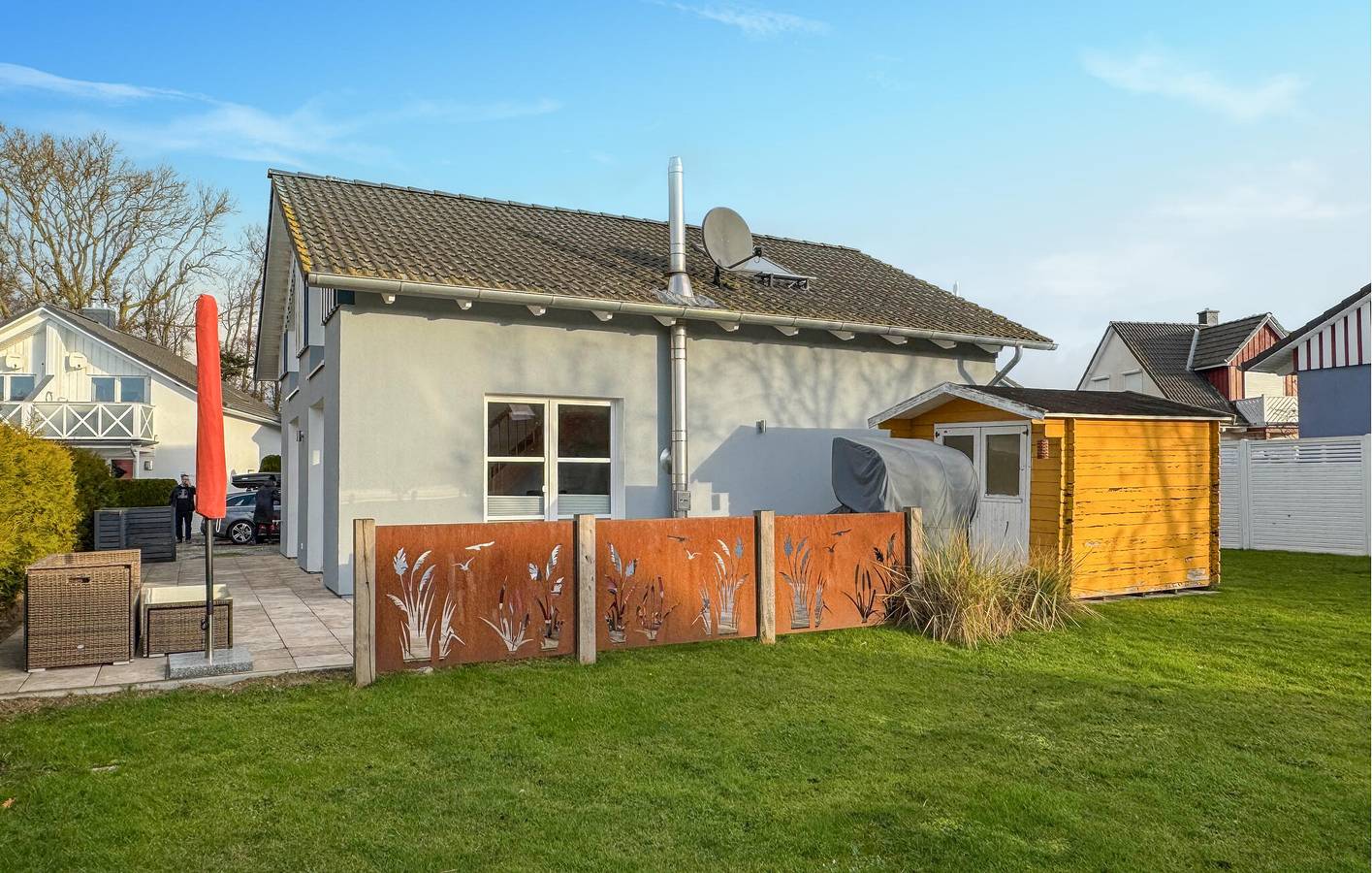 Appartement am Strand mit Parkplatz, Terrasse & mehr in Heringsdorf (Oldenburg-Land), Ostholstein