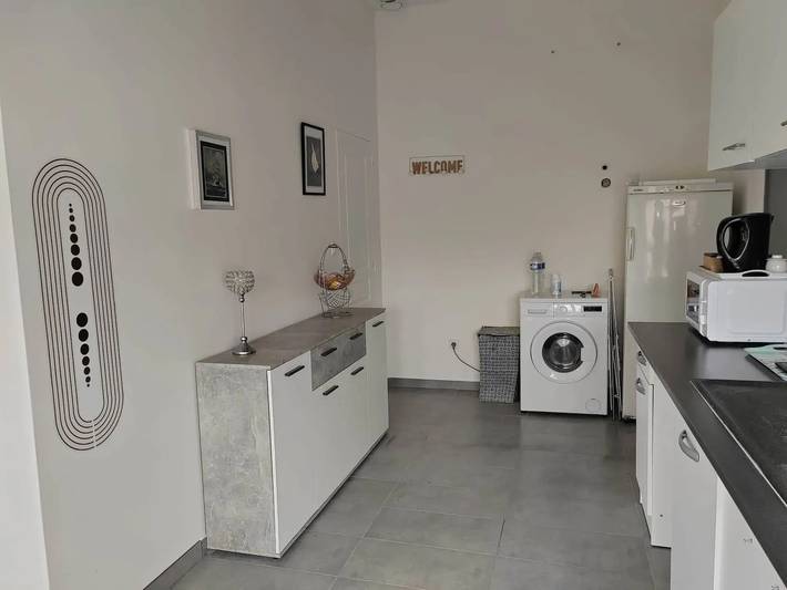 Studio entier, Studio avec terrasse à Abeliges - 36 m² in Parc naturel régional du Vexin Français