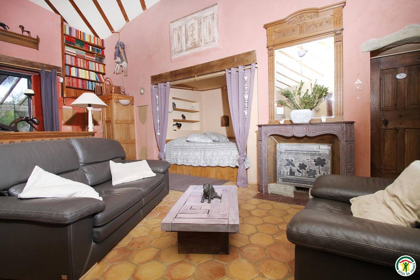 Casa de huéspedes para 2 personas con terraza in Piégon, Región de Nyons
