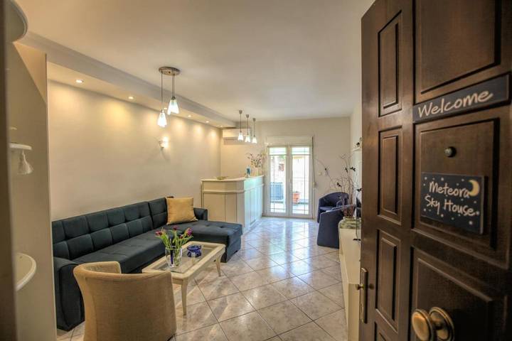 Gîte pour 6 personnes, avec Balcon ainsi que Terrasse et Vue dans Kalambáka - 4