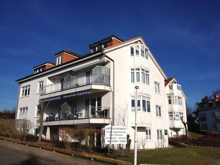 Ferienhaus mit Meerblick für 4 Personen, mit Balkon