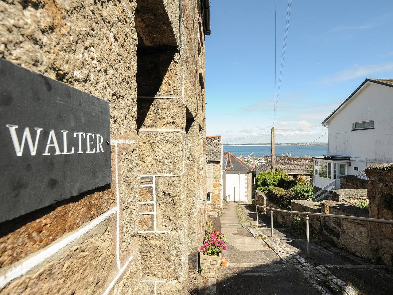 Walter in Newlyn, Cornwall