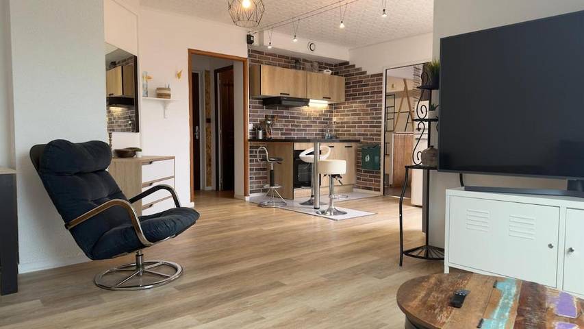 Appartement de vacances pour 4 personnes, avec balcon et vue