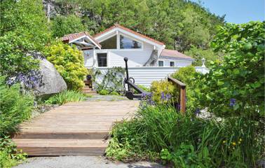 Ferienhaus für 6 Personen, mit Terrasse und Garten, mit Haustier in Rogaland