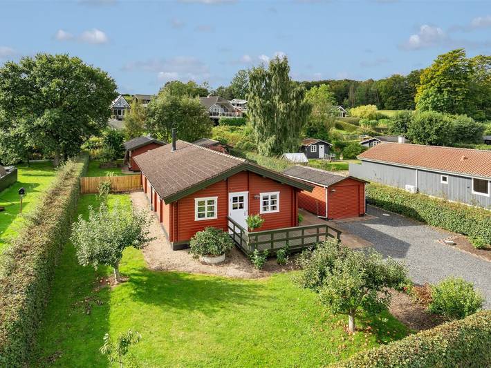 Ferienhaus für 6 Personen, mit Terrasse in Mørkholt