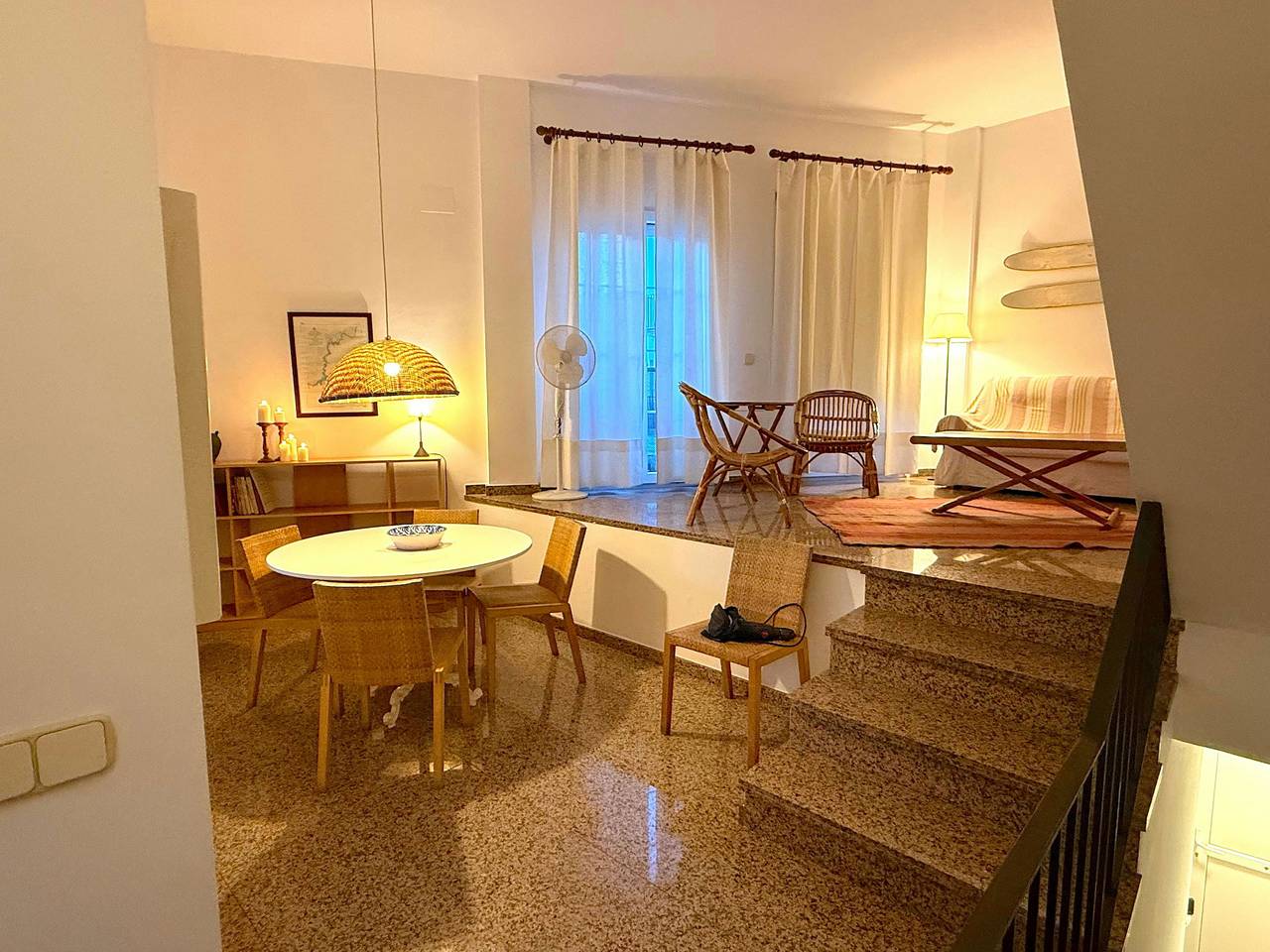 Townhouse for 6 with Ac & wifi 50m from the Beach in Aigua Xelida, Tamariu