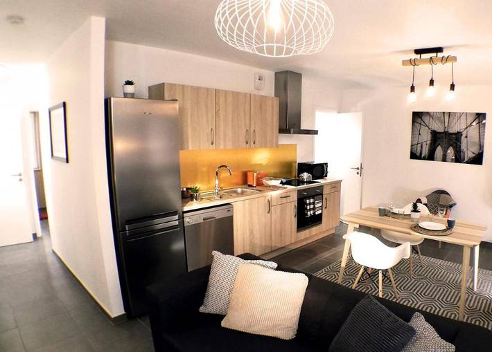 Gîte pour 2 personnes, avec vue dans Gosselies