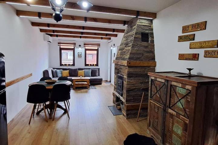 Gîte pour 5 personnes, avec vue et terrasse dans Bansko