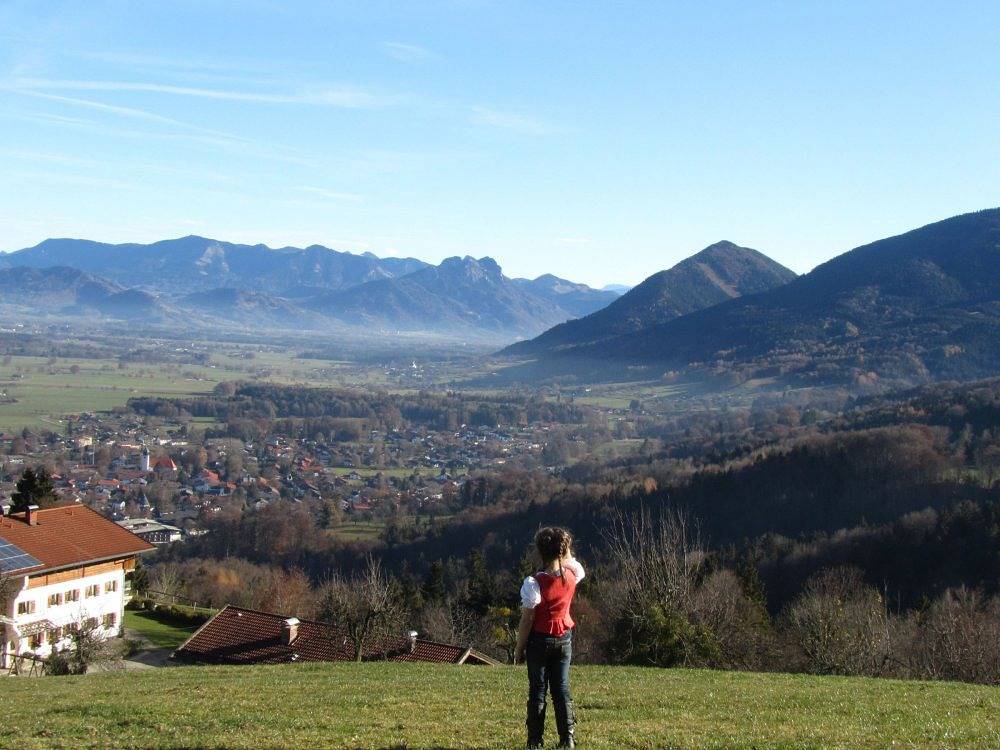 Koglhof - Sonnenaufgang in Fischbachau, Alpenland Tegernsee Schliersee