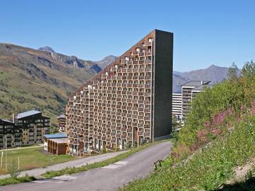 Ferienwohnung für 3 Personen, mit Balkon im Les Trois Vallées