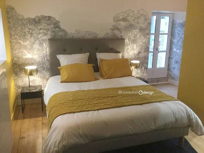 Maison d’hôte pour 2 personnes, avec jardin à Mulsans