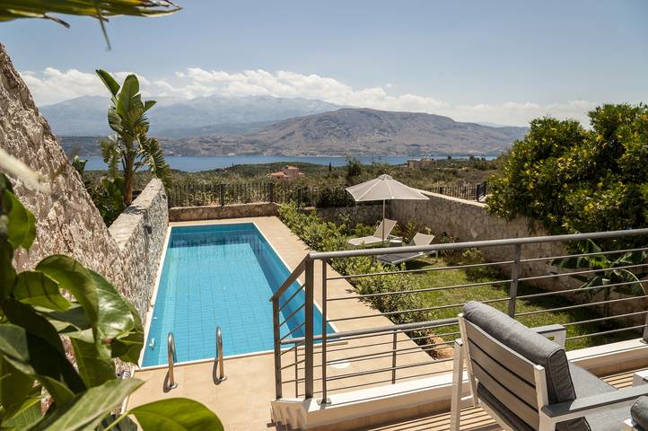 Villa für 7 Personen, mit Garten und Balkon in Chania und Umgebung - 4