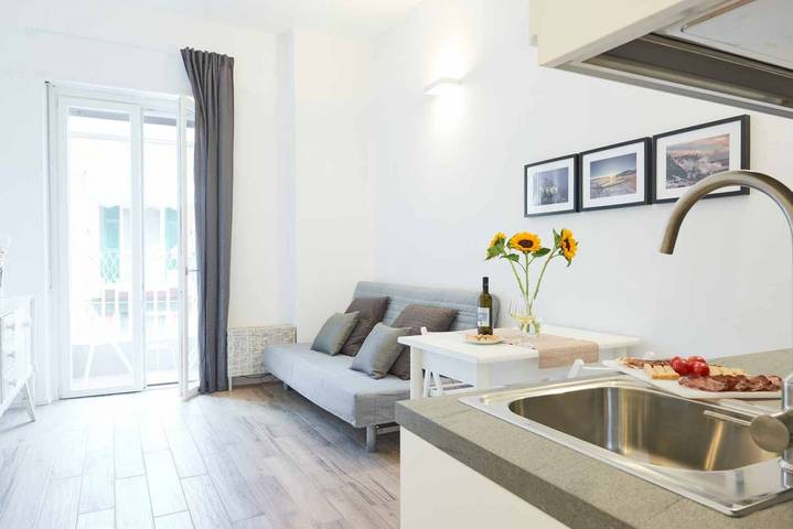 Ganze Wohnung, Ferienwohnung für 4 Personen mit Balkon/Terrasse in La Spezia (By), La Spezia