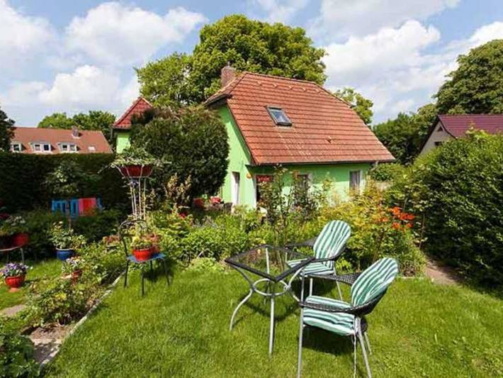 Ferienwohnung für 4 Personen, mit Terrasse und Garten in Bergen auf Rügen