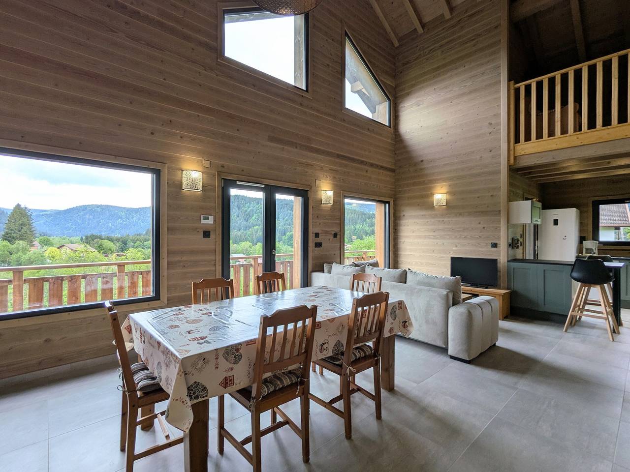 Chalet moderne et confortable - 6 pers. in Xonrupt-Longemer, Parc naturel régional des Ballons des Vosges