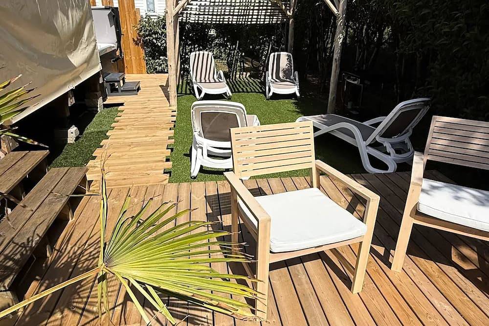 Mobil-home Luxe Spa climatisé - 3 chambres - 2 salles de bain - 2 Wc (année 2019) - S 6 personnes in Dolus-d'Oléron, Côte de Beauté