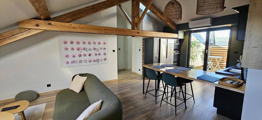 Appartement de vacances pour 4 personnes, avec terrasse
