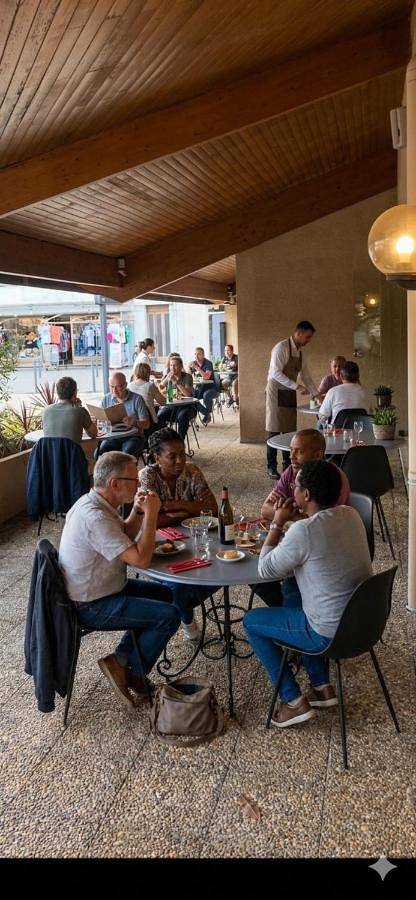 Hôtel pour 2 personnes, avec jardin et piscine