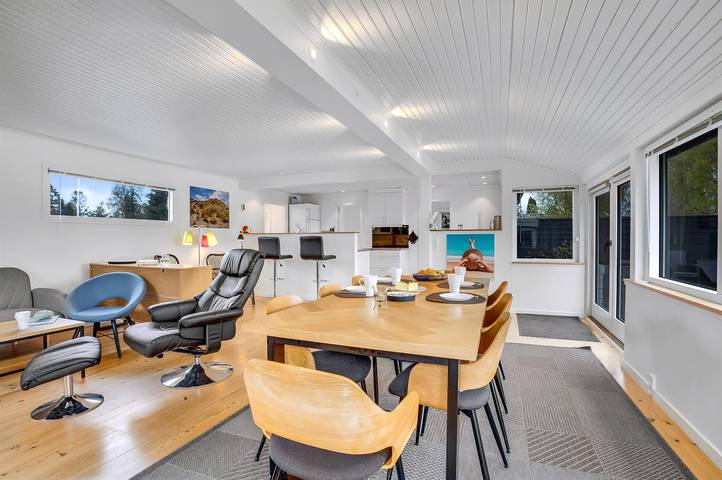 Chalet für 8 Personen, mit Garten und Terrasse sowie Sauna auf Seeland - 2
