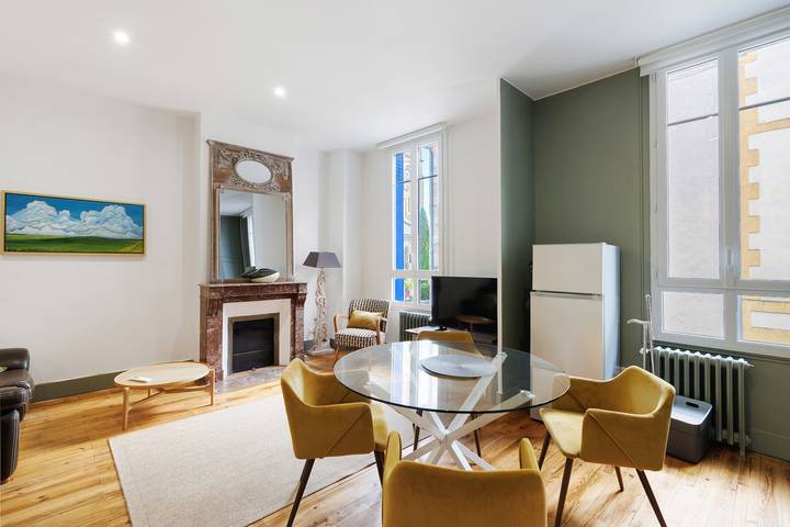 Apartamento entero, Acogedor apartamento en Eymet con aire acondicionado para 4 personas - Trois Clés in Eymet, Périgord Pourpre
